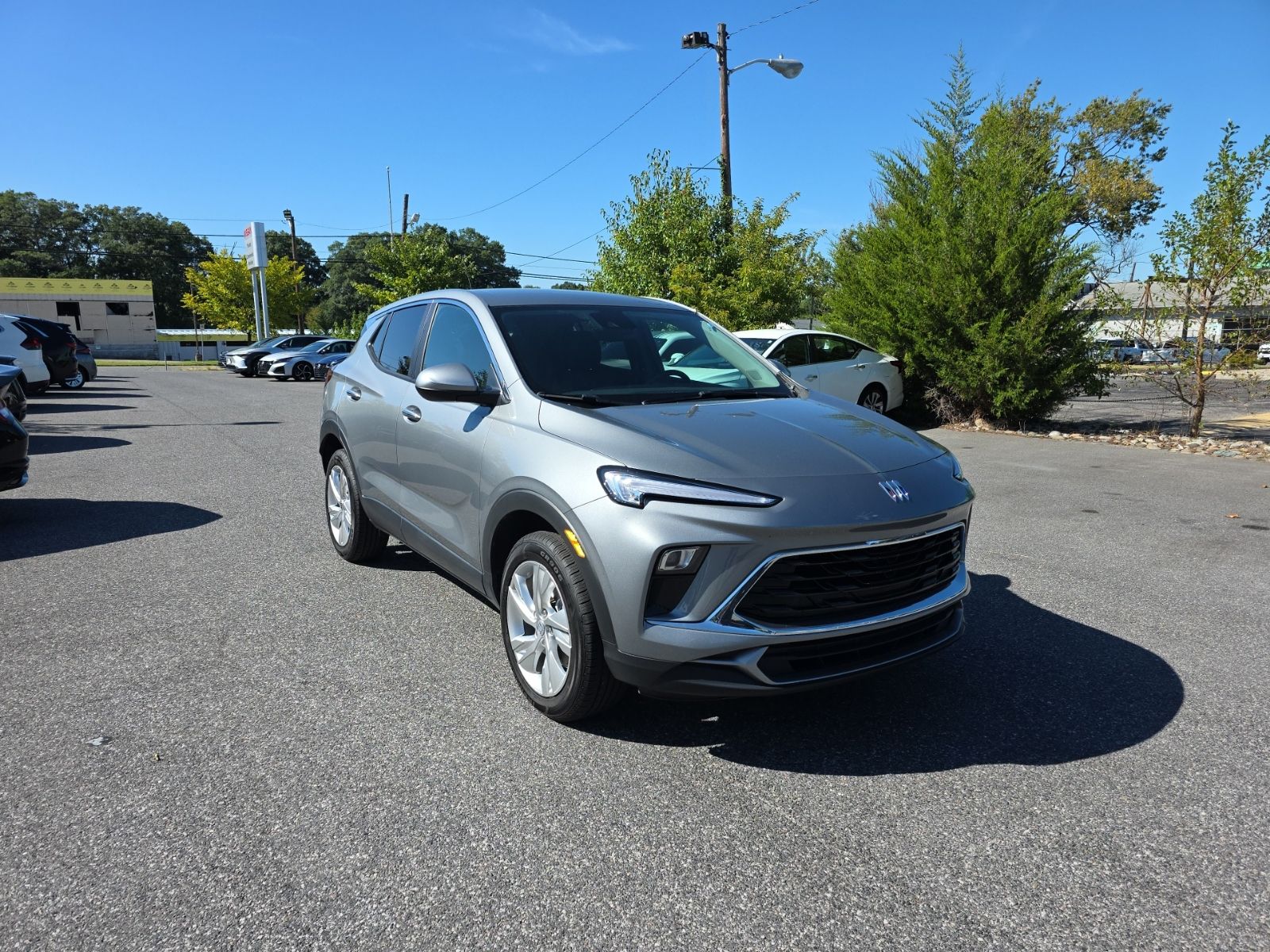 Moonstone Gray Metallic 2025 Buick Encore GX SUV / Crossover All-Wheel Drive 9-Speed Automatic
