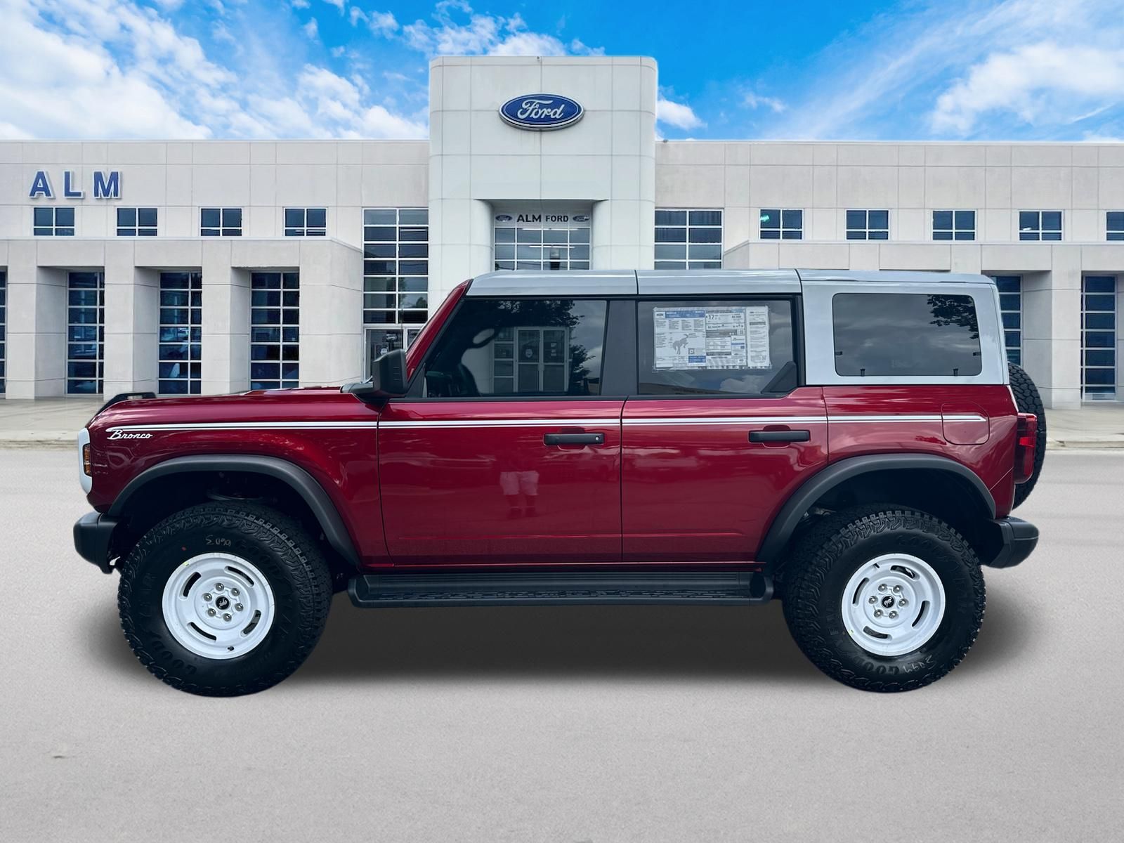 New 2026 Ruby Red Metallic Tinted Clearcoat Ford Heritage Edition image 9
