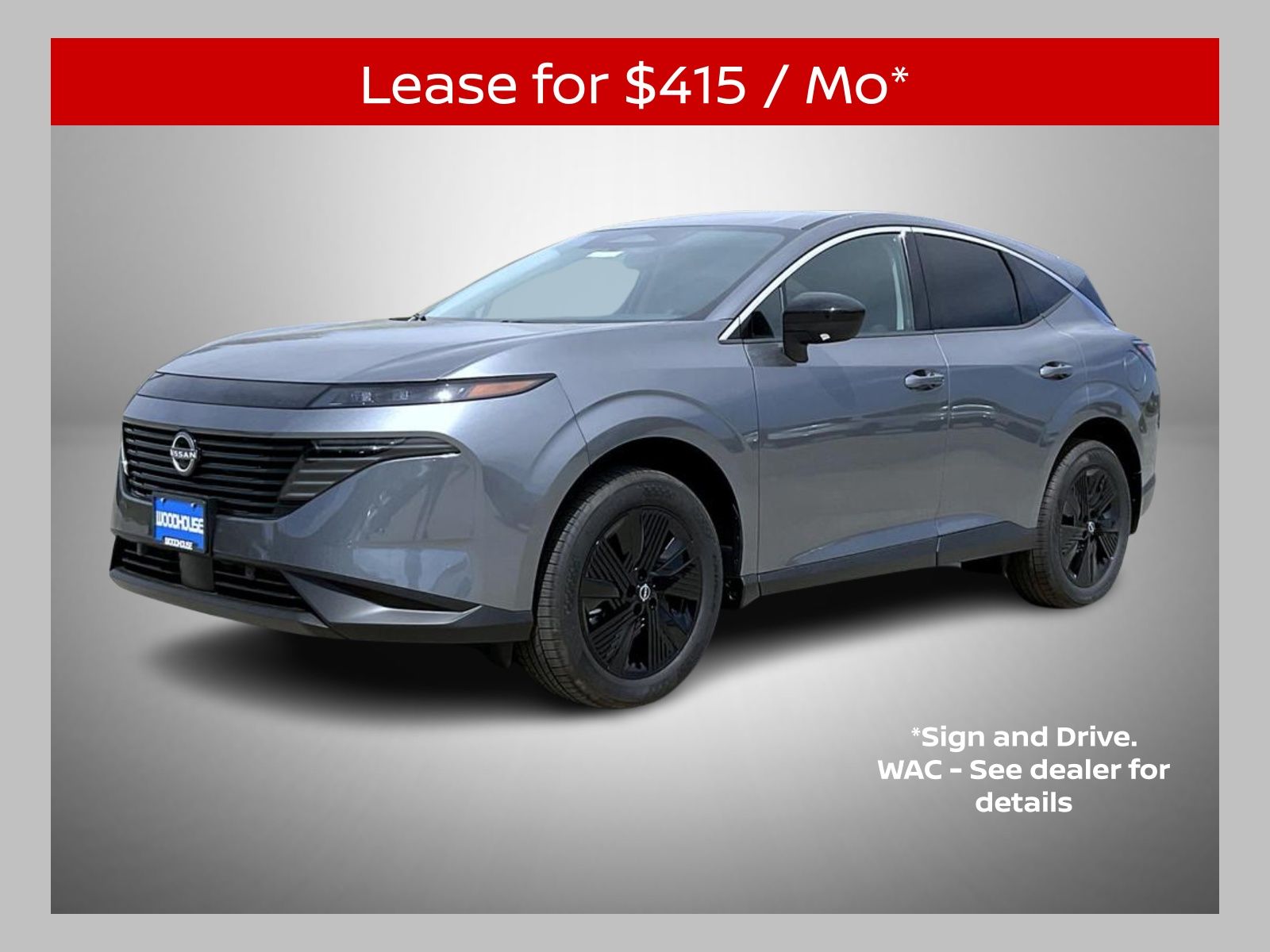 Gray (Gun Metallic) 2026 Nissan Murano SUV / Crossover All-Wheel Drive 9-Speed Automatic