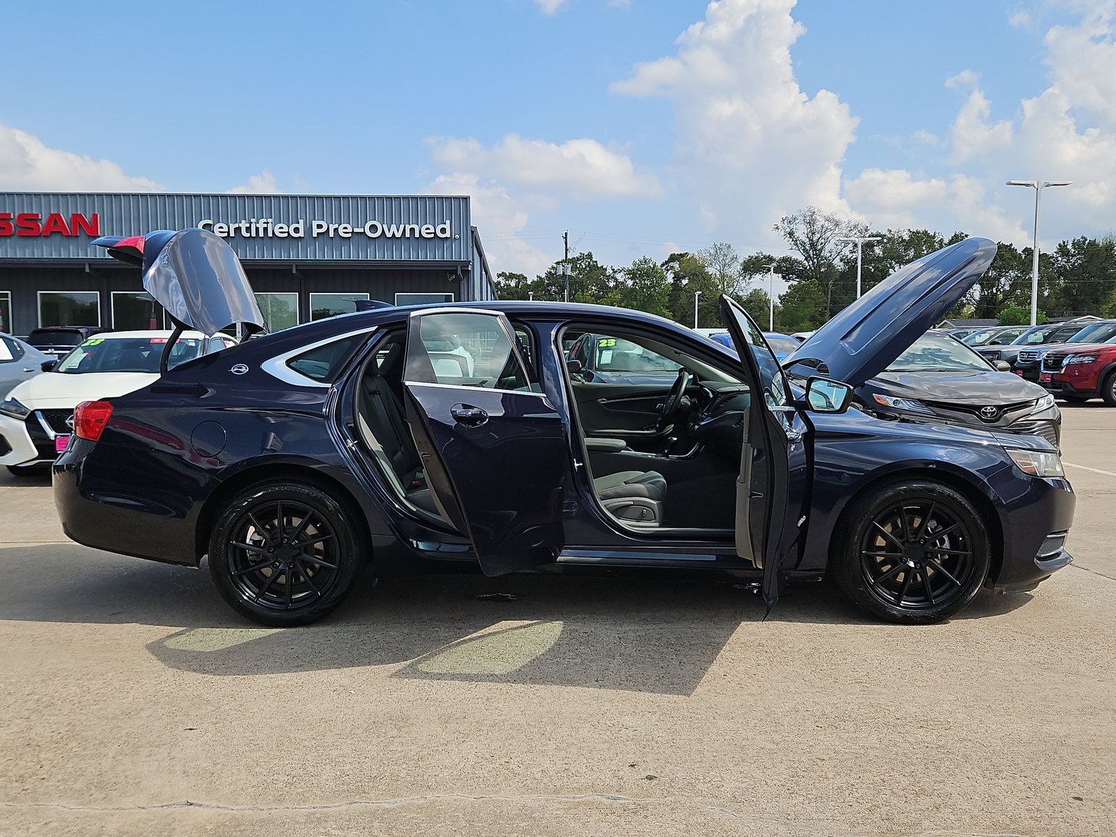2018 Chevrolet Impala LS Blue at Durrett Motor Company