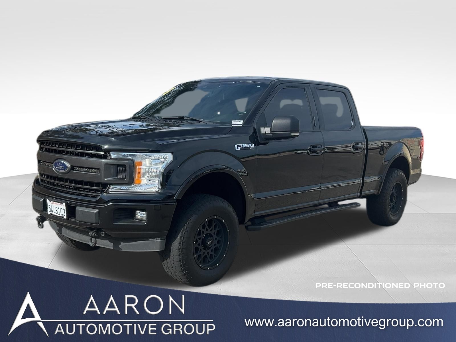 Black Metallic 2020 Ford F-150 Pickup Truck Four-Wheel Drive Automatic