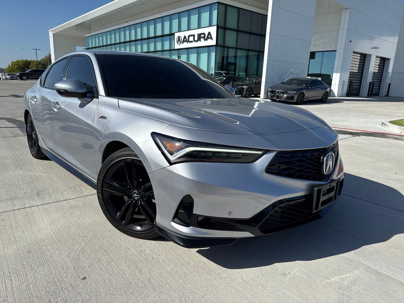 Solar Silver Metallic 2026 Acura Integra Hatchback Front-Wheel Drive Continuously Variable Transmission