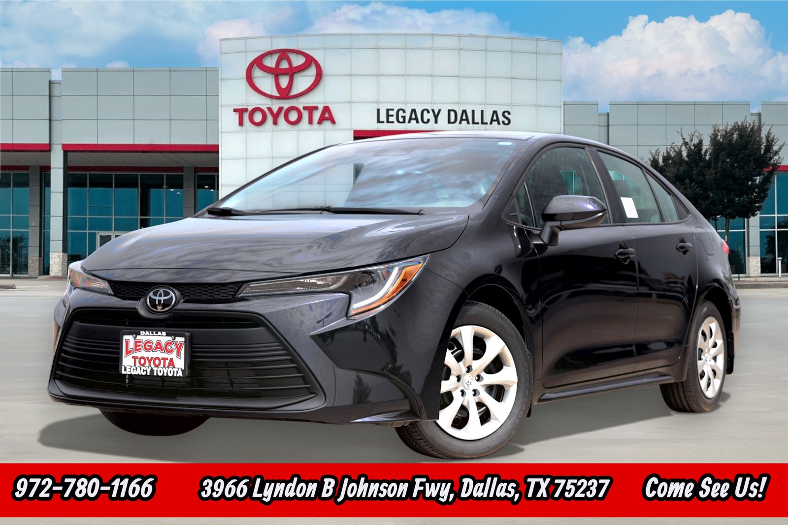 0218 2026 Toyota Corolla LE FWD Sedan Front-Wheel Drive Continuously Variable Transmission