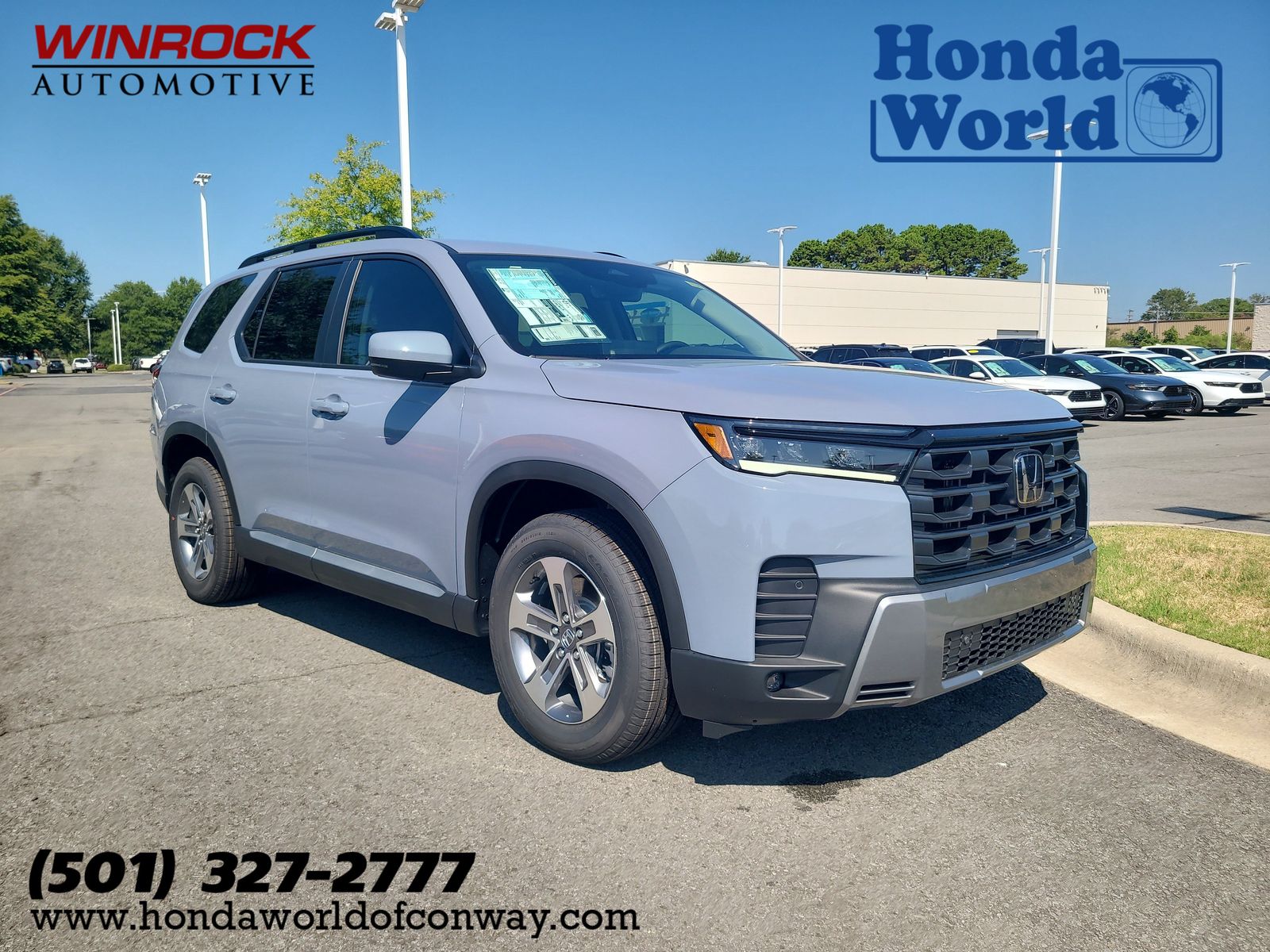 Sonic Gray Pearl 2026 Honda Pilot SUV / Crossover All-Wheel Drive Automatic