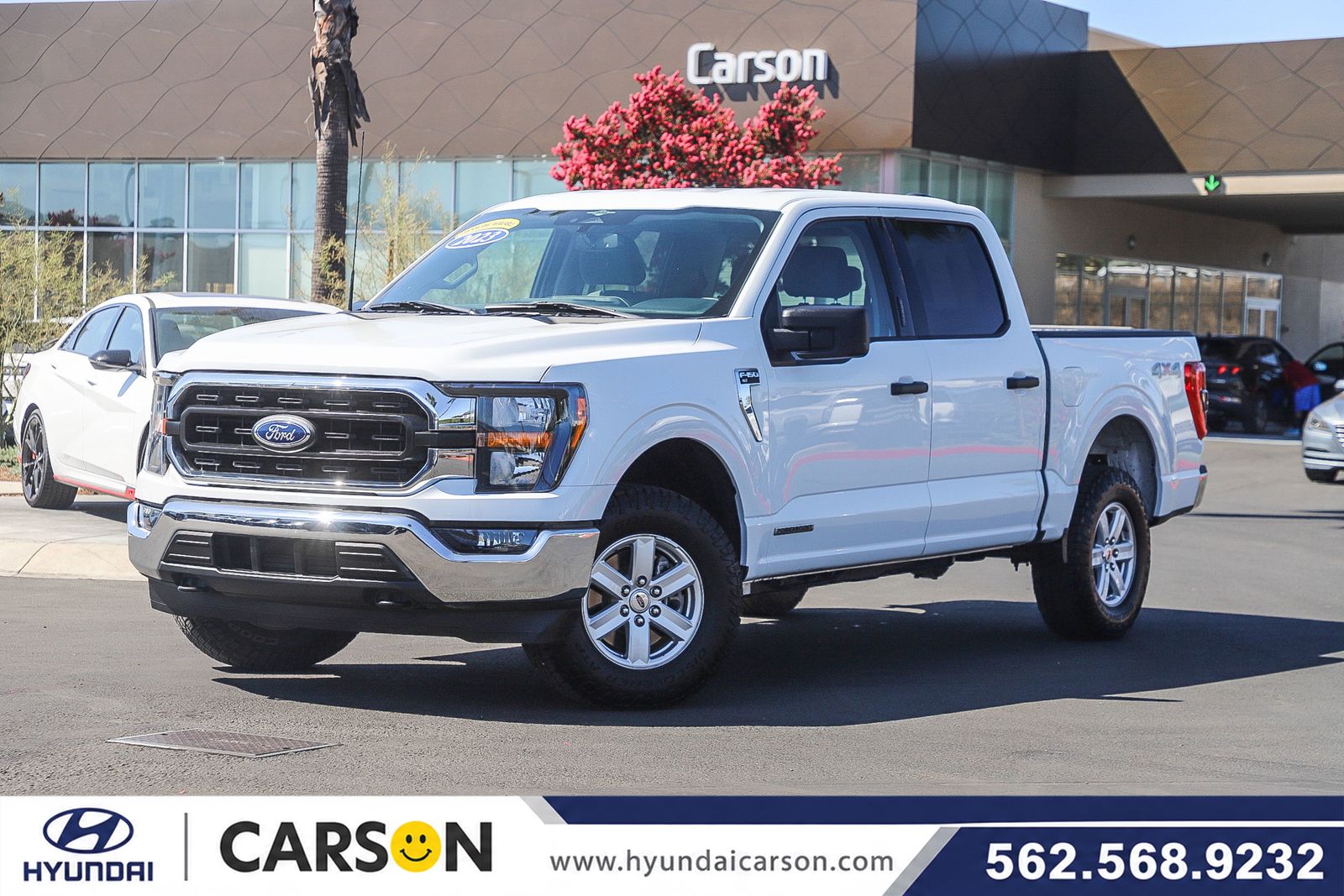 Oxford White 2023 Ford F-150 Pickup Truck Four-Wheel Drive Automatic