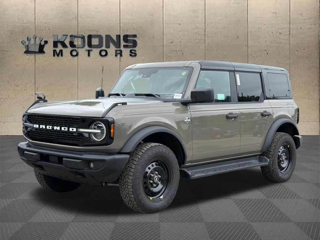 Gray 2026 Ford Bronco SUV / Crossover Four-Wheel Drive Automatic