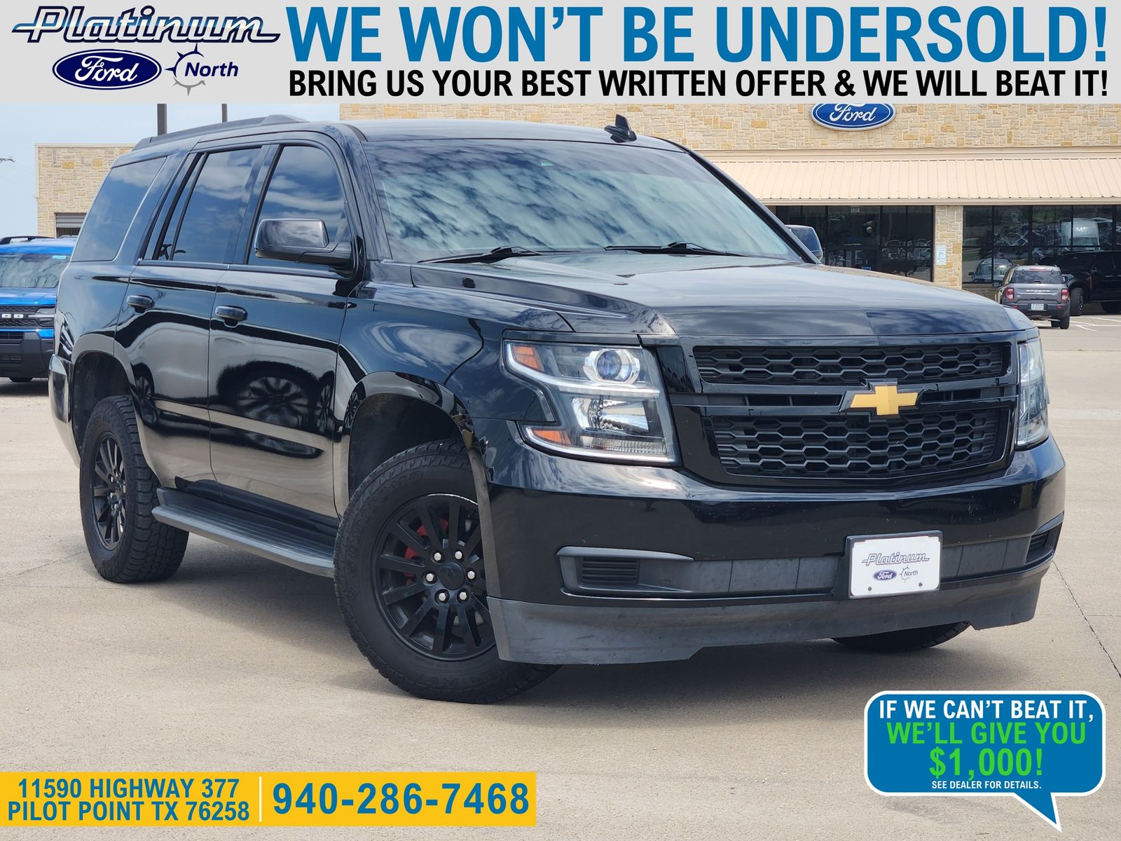  2017 Chevrolet Tahoe LT RWD   