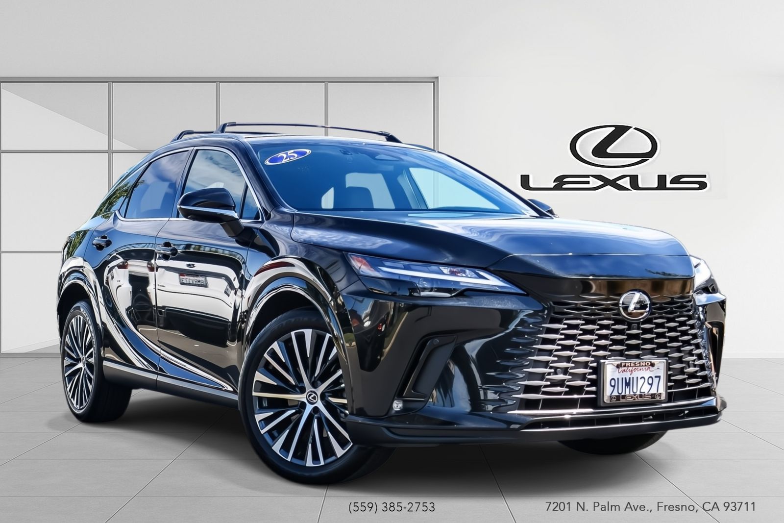 Black (Caviar) 2025 Lexus RX SUV / Crossover All-Wheel Drive 8-Speed Automatic