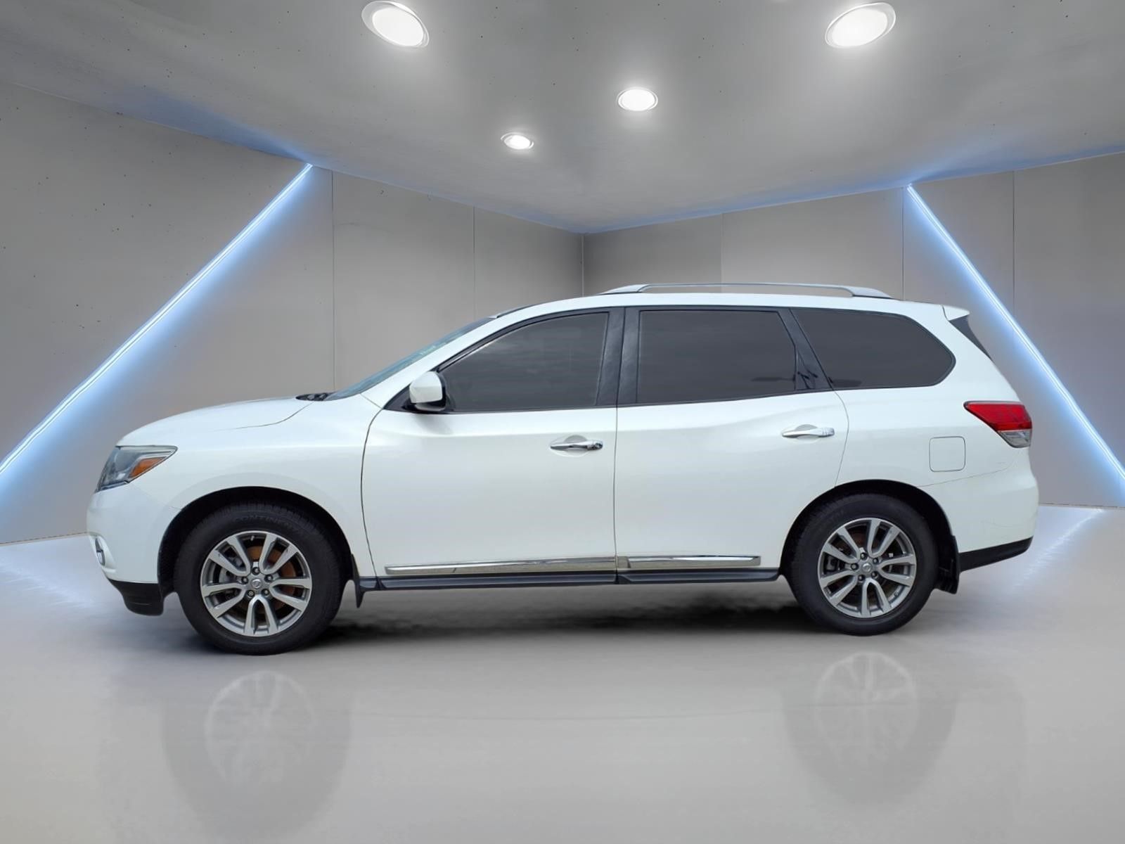 2014 Nissan Pathfinder SL White at Joe Myers Mazda Kia