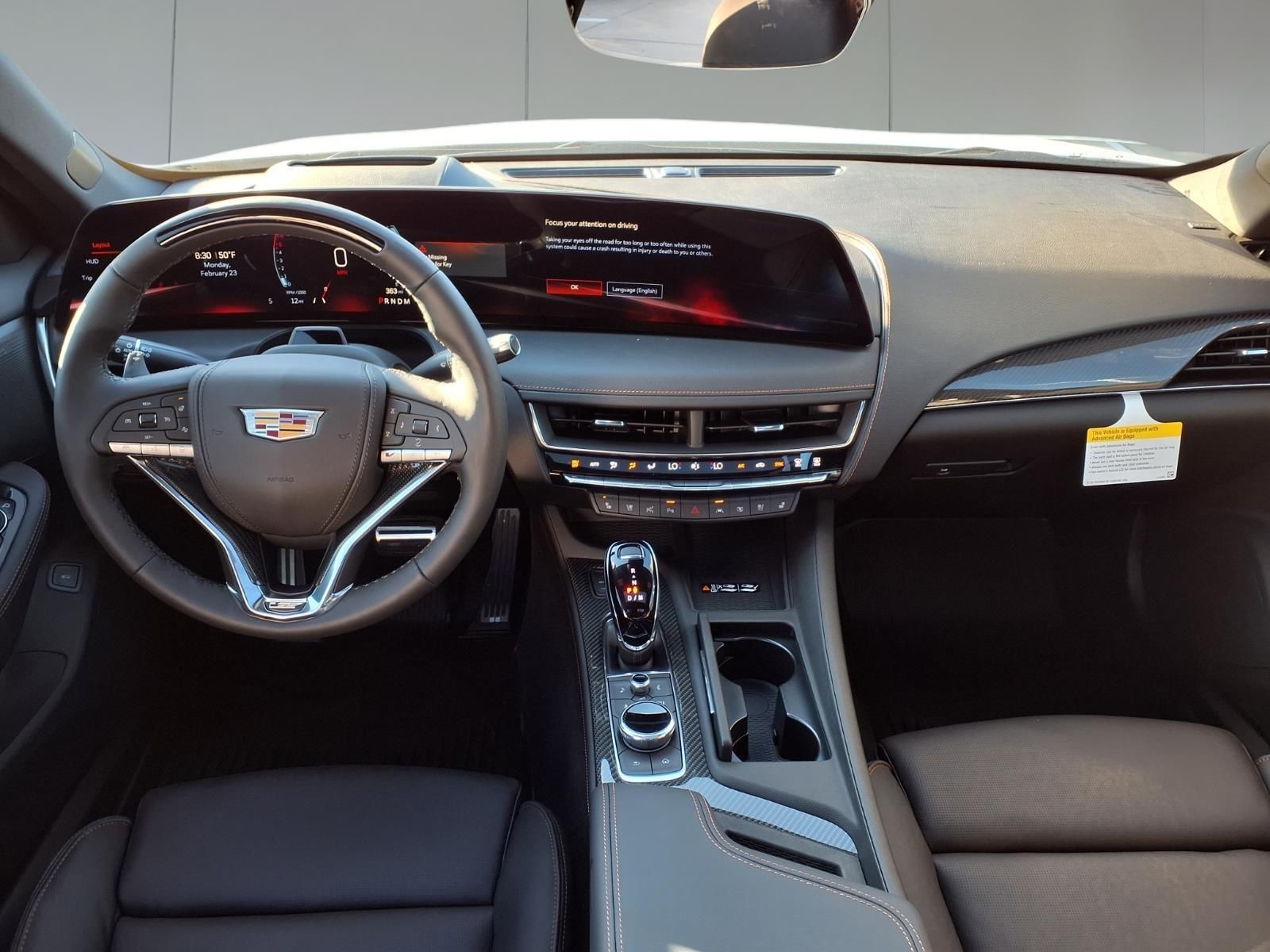 2026 Cadillac CT5 V-Series White at Bayway Cadillac of The Woodlands