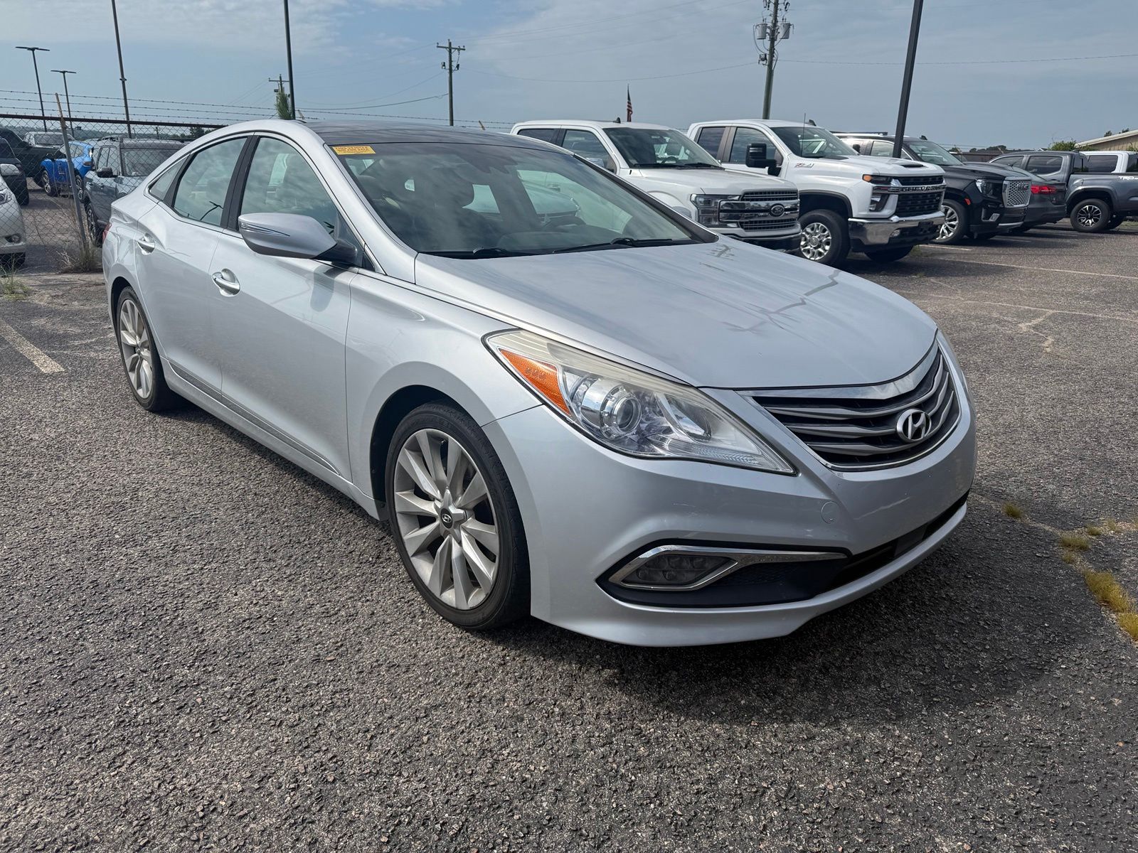 Starlight Silver 2016 Hyundai Azera Sedan Front-Wheel Drive 6-Speed Automatic