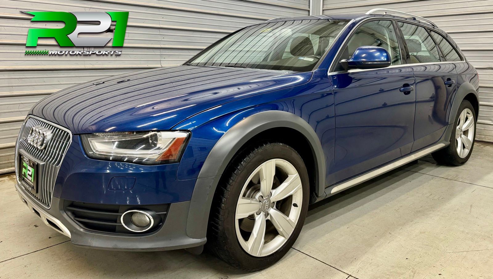 Blue Metallic 2014 Audi A4 Allroad Wagon All-Wheel Drive 8-Speed Automatic
