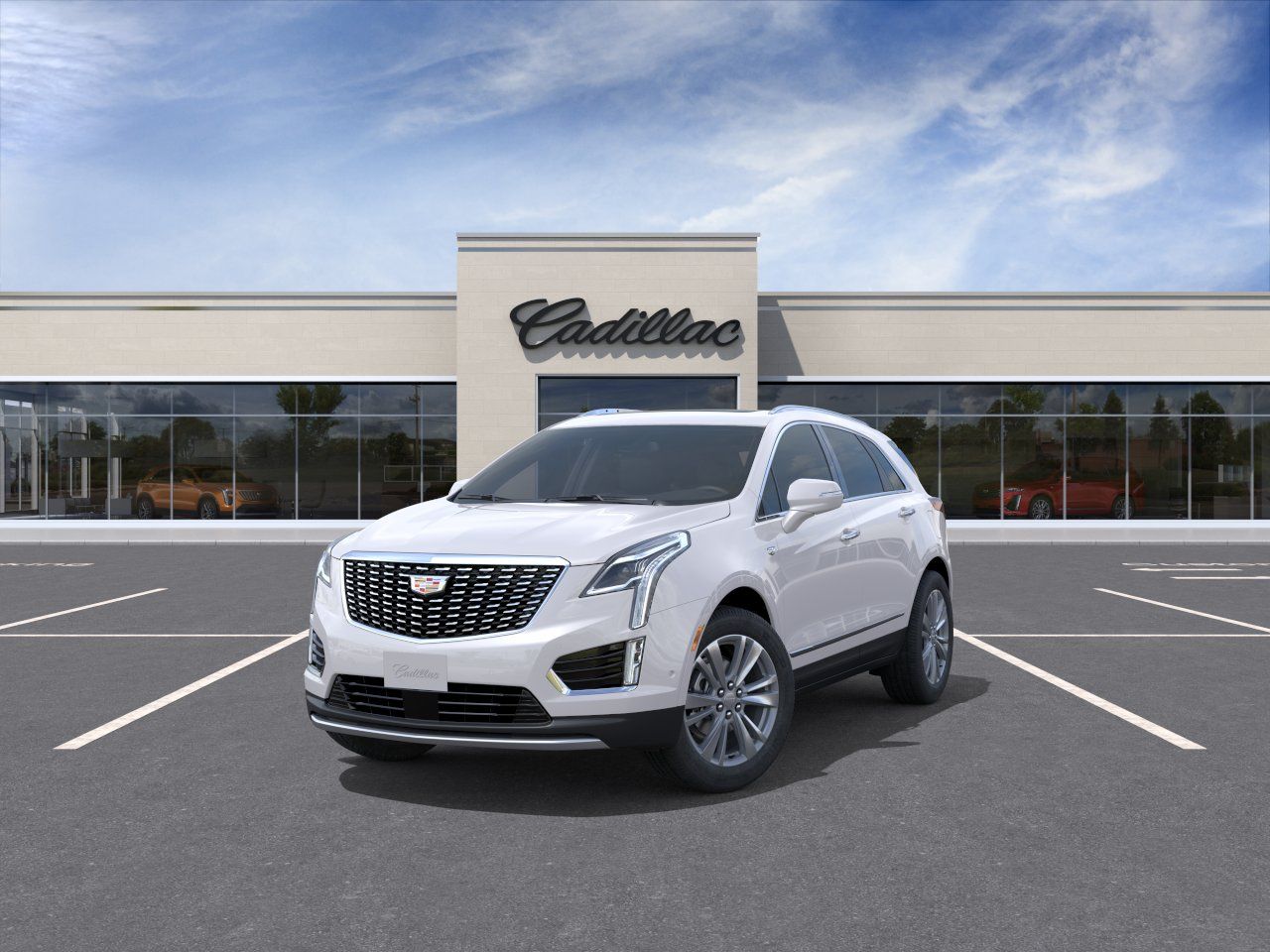 2026 Cadillac XT5 Premium Luxury White at Ross Downing Buick GMC