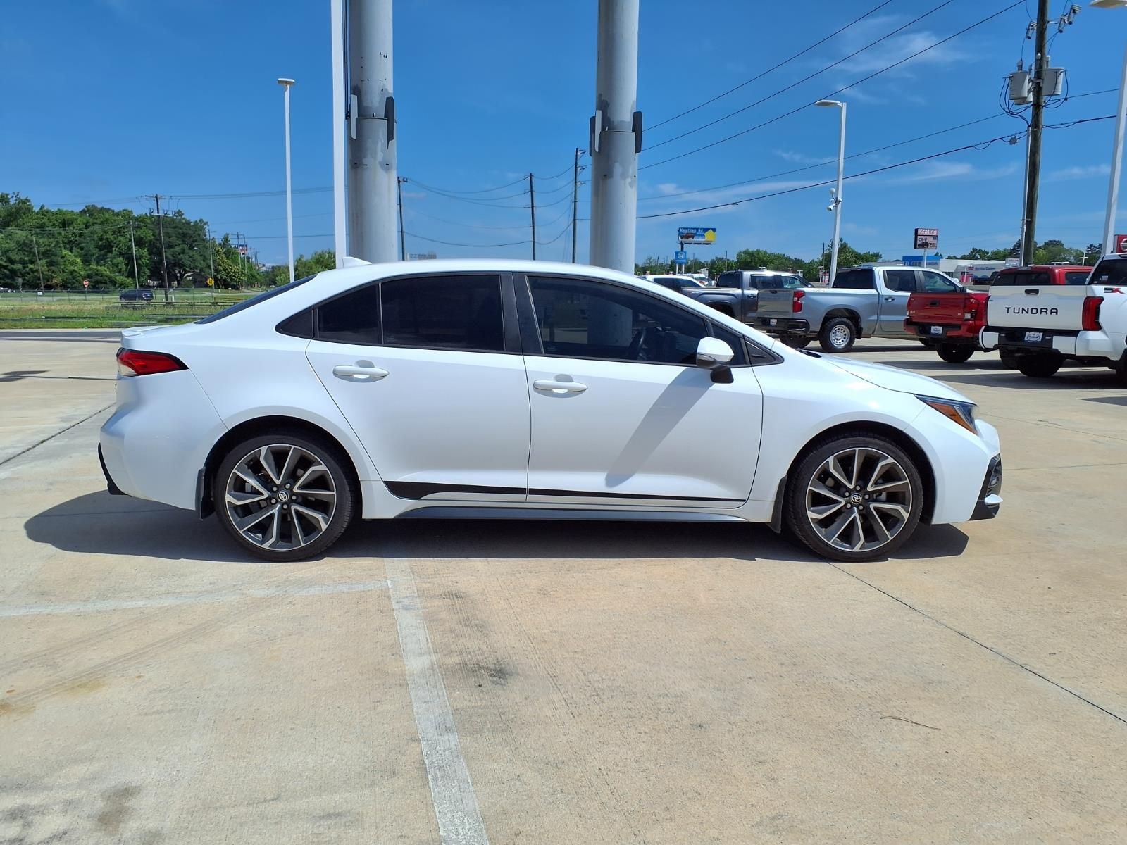 2022 Toyota Corolla SE White at Emmons Autoplex