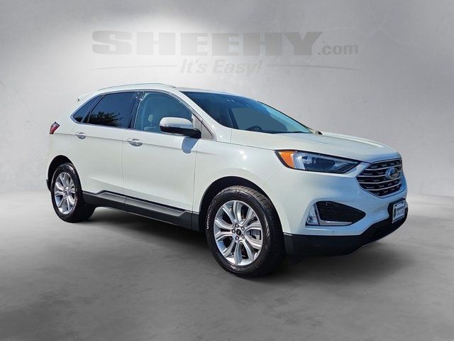 Used 2024 White Ford Titanium image 2