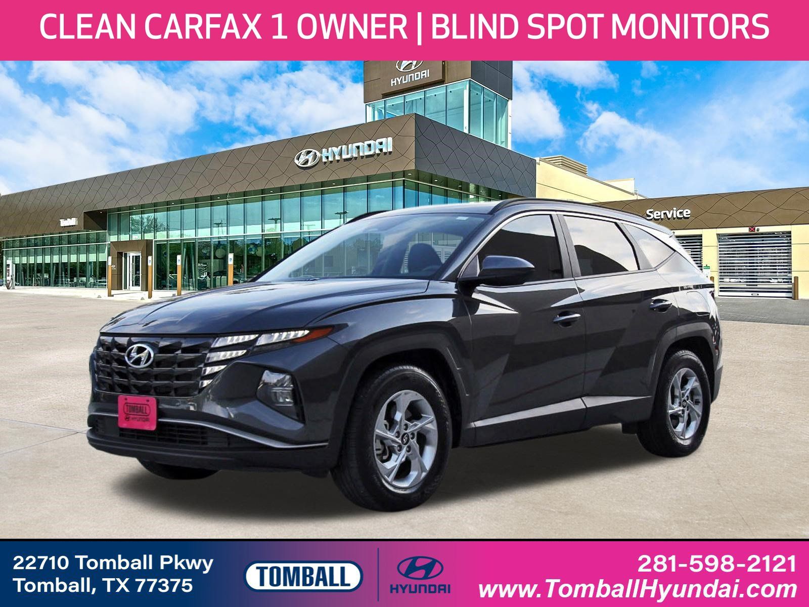 Dark Gray Metallic 2024 Hyundai Tucson SUV / Crossover Front-Wheel Drive 8-Speed Automatic