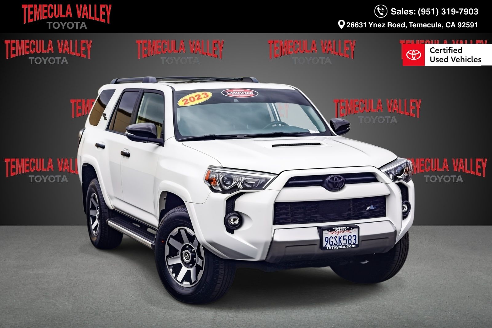 Ice Cap 2023 Toyota 4Runner TRD Off-Road Premium 4WD SUV / Crossover Four-Wheel Drive 5-Speed Automatic