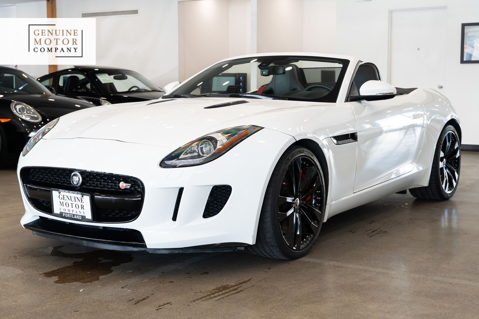 Polaris White 2014 Jaguar F-TYPE S Convertible RWD Convertible Rear-Wheel Drive 8-Speed Automatic