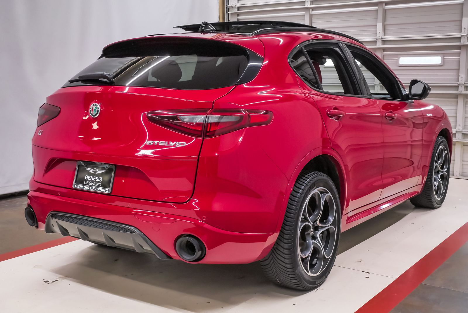 2022 Alfa Romeo Stelvio Veloce Red at Bayway Cadillac of The Woodlands