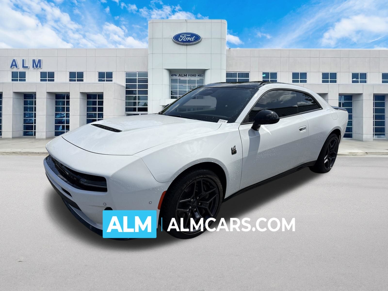 Bright White Clearcoat 2026 Dodge Charger Daytona Coupe All-Wheel Drive 8-Speed Automatic