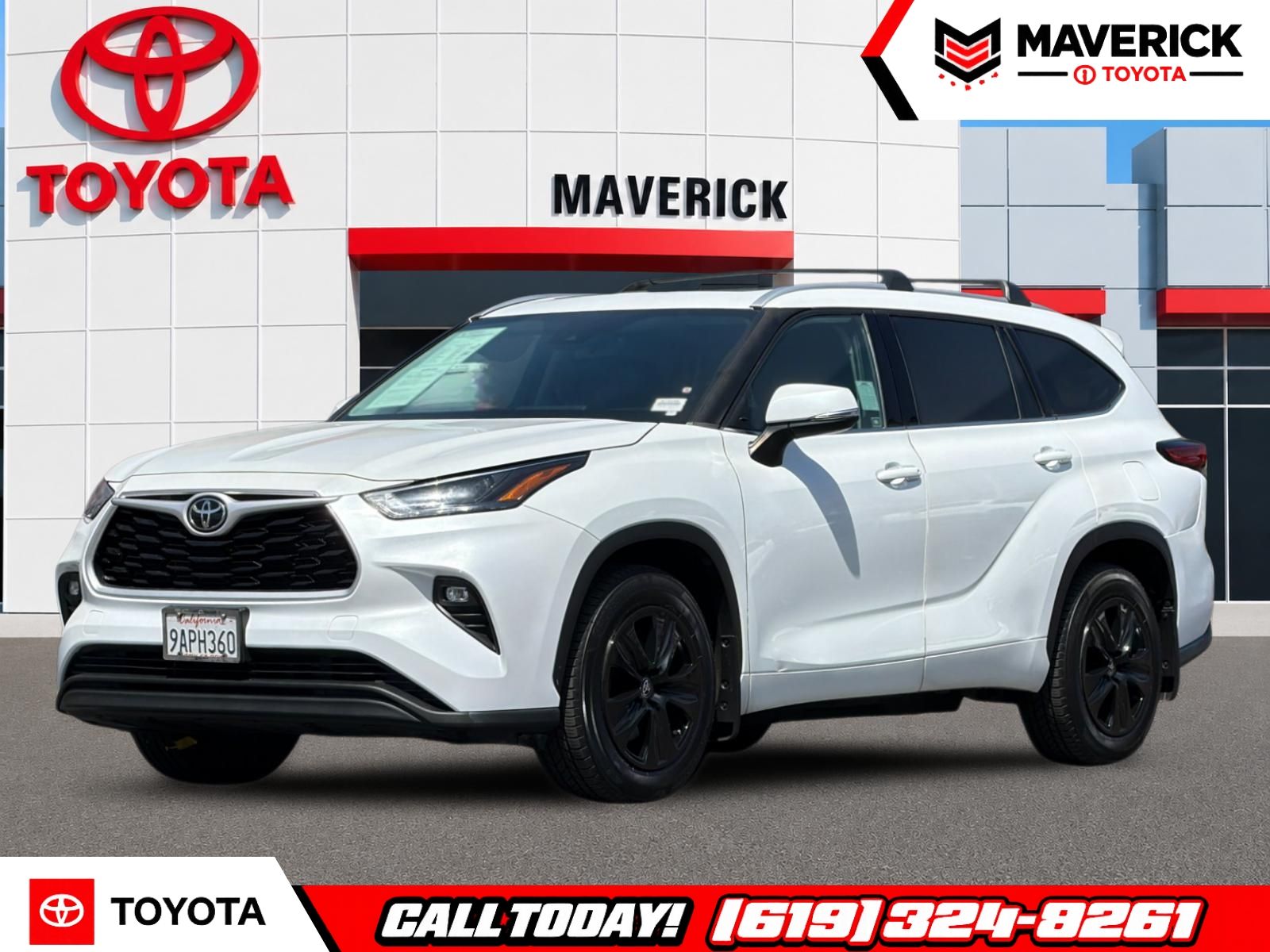 Pearl 2022 Toyota Highlander SUV / Crossover Front-Wheel Drive 8-Speed Automatic