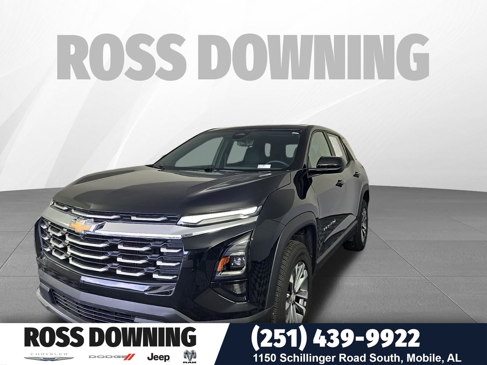 Mosaic Black Metallic 2026 Chevrolet Equinox SUV / Crossover Front-Wheel Drive Continuously Variable Transmission