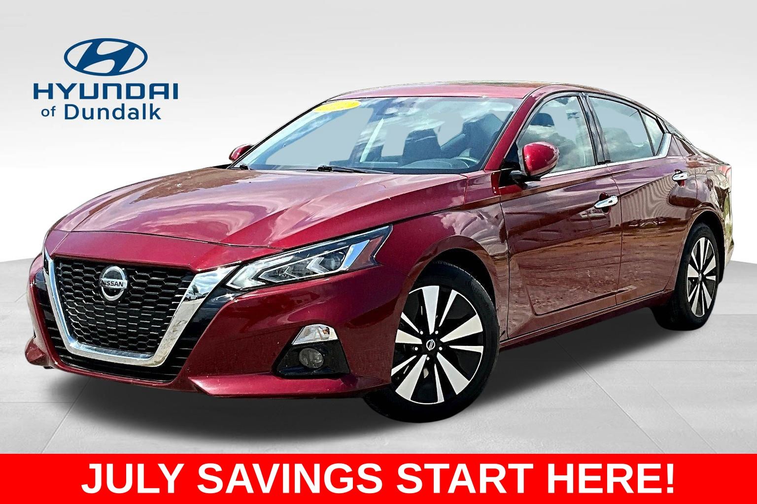 Red (Scarlet Ember Tintcoat) 2022 Nissan Altima Sedan Front-Wheel Drive Continuously Variable Transmission
