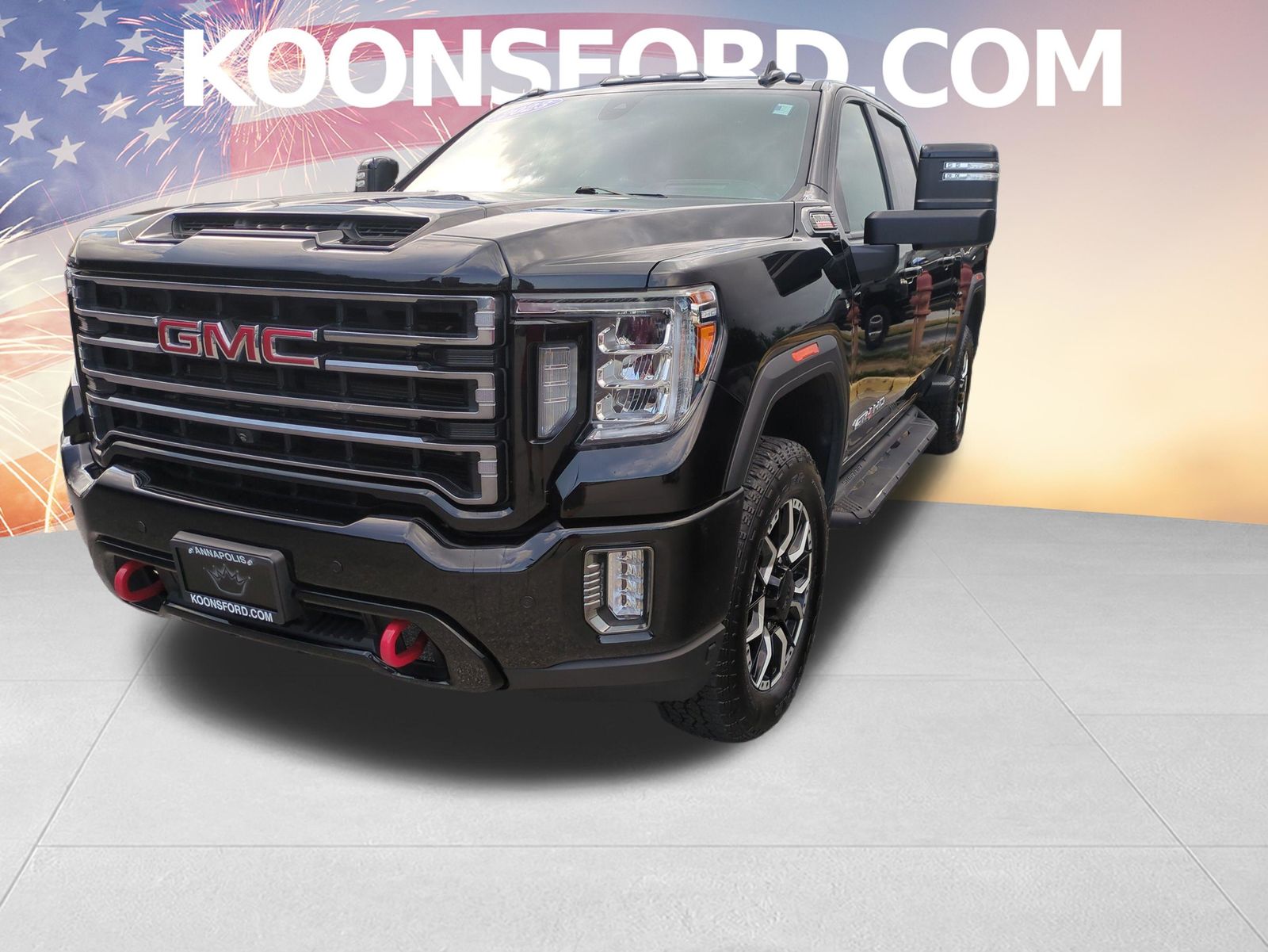 Onyx Black 2023 GMC Sierra 2500HD Pickup Truck Four-Wheel Drive Automatic
