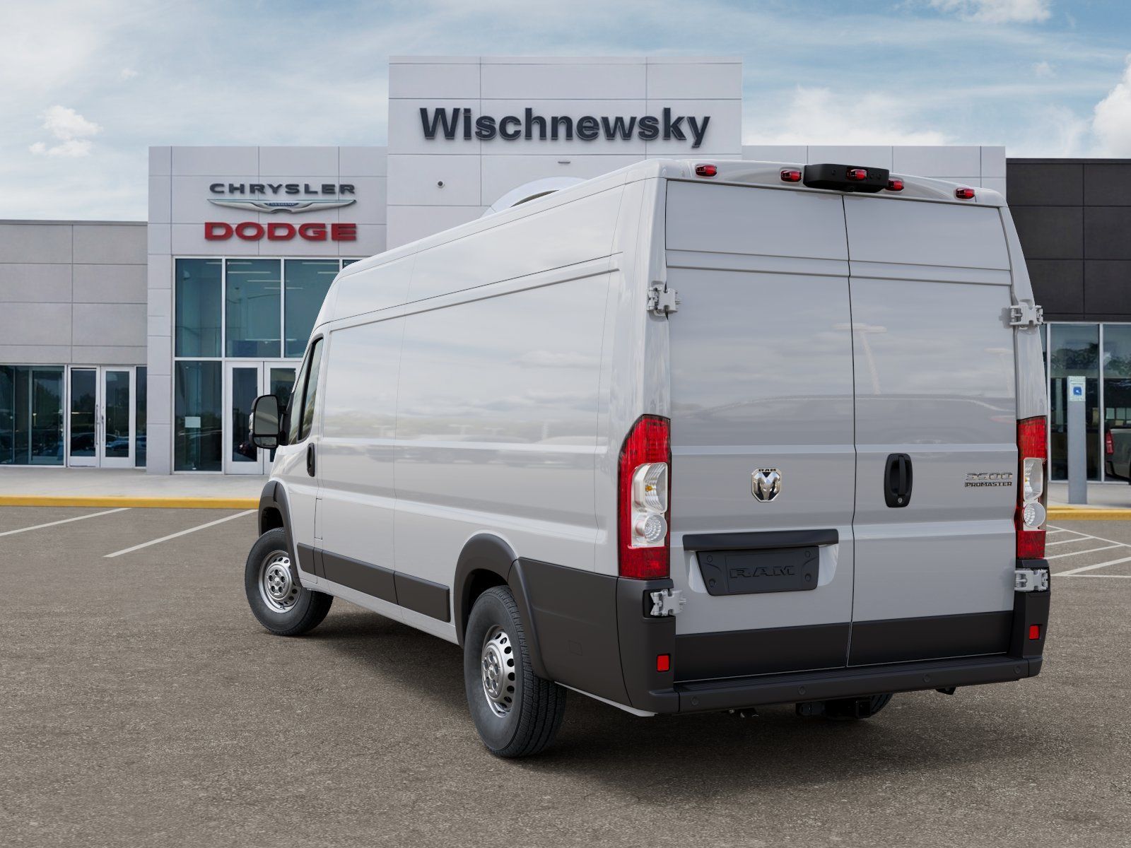 2026 Ram ProMaster 3500 High Roof White at AutoSavvy Houston Southwest