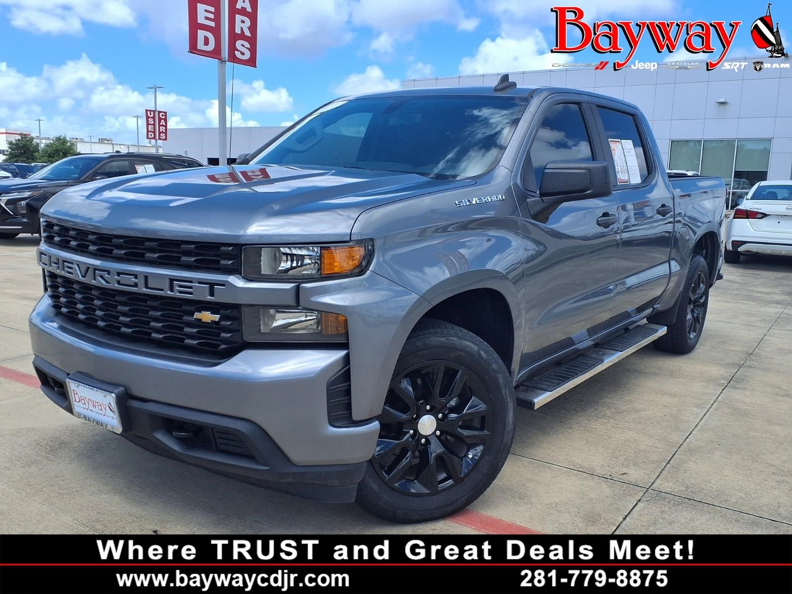 2022 Chevrolet Silverado 1500 LTD Custom Gray at Bayway Chrysler Dodge Jeep Ram