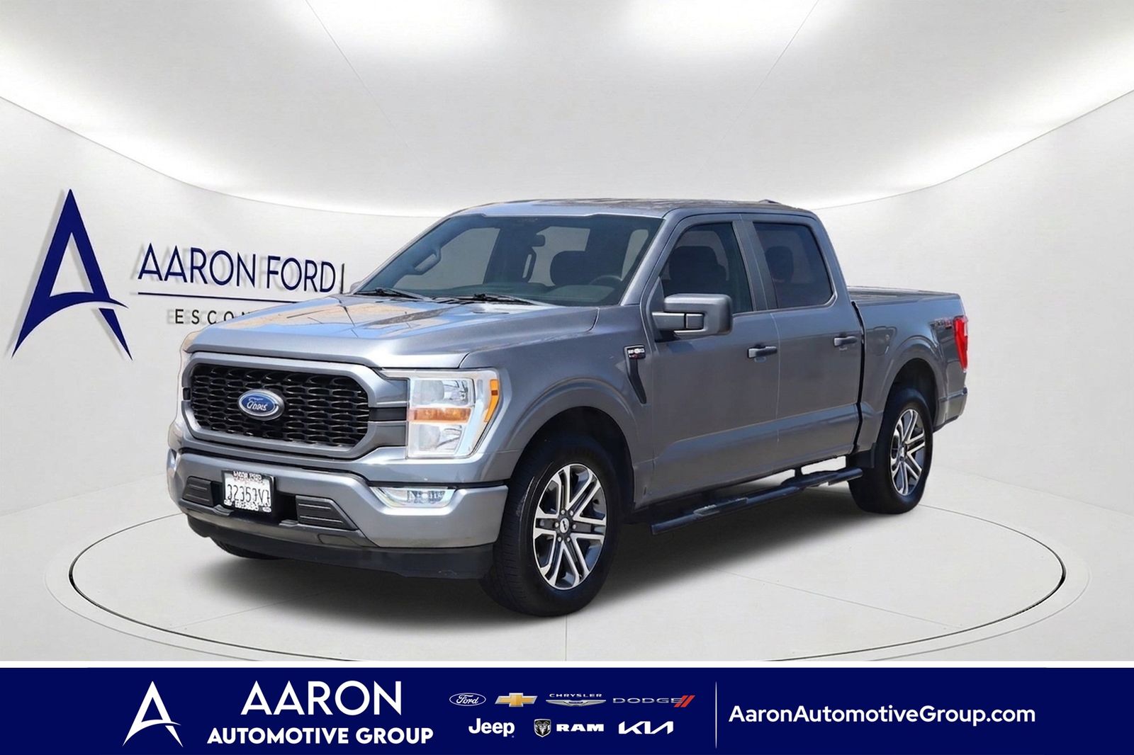Gray Metallic 2022 Ford F-150 Pickup Truck 4X2 Automatic