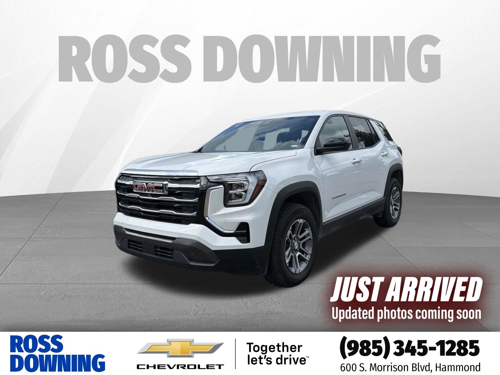 Summit White 2026 GMC Terrain SUV / Crossover Front-Wheel Drive Continuously Variable Transmission