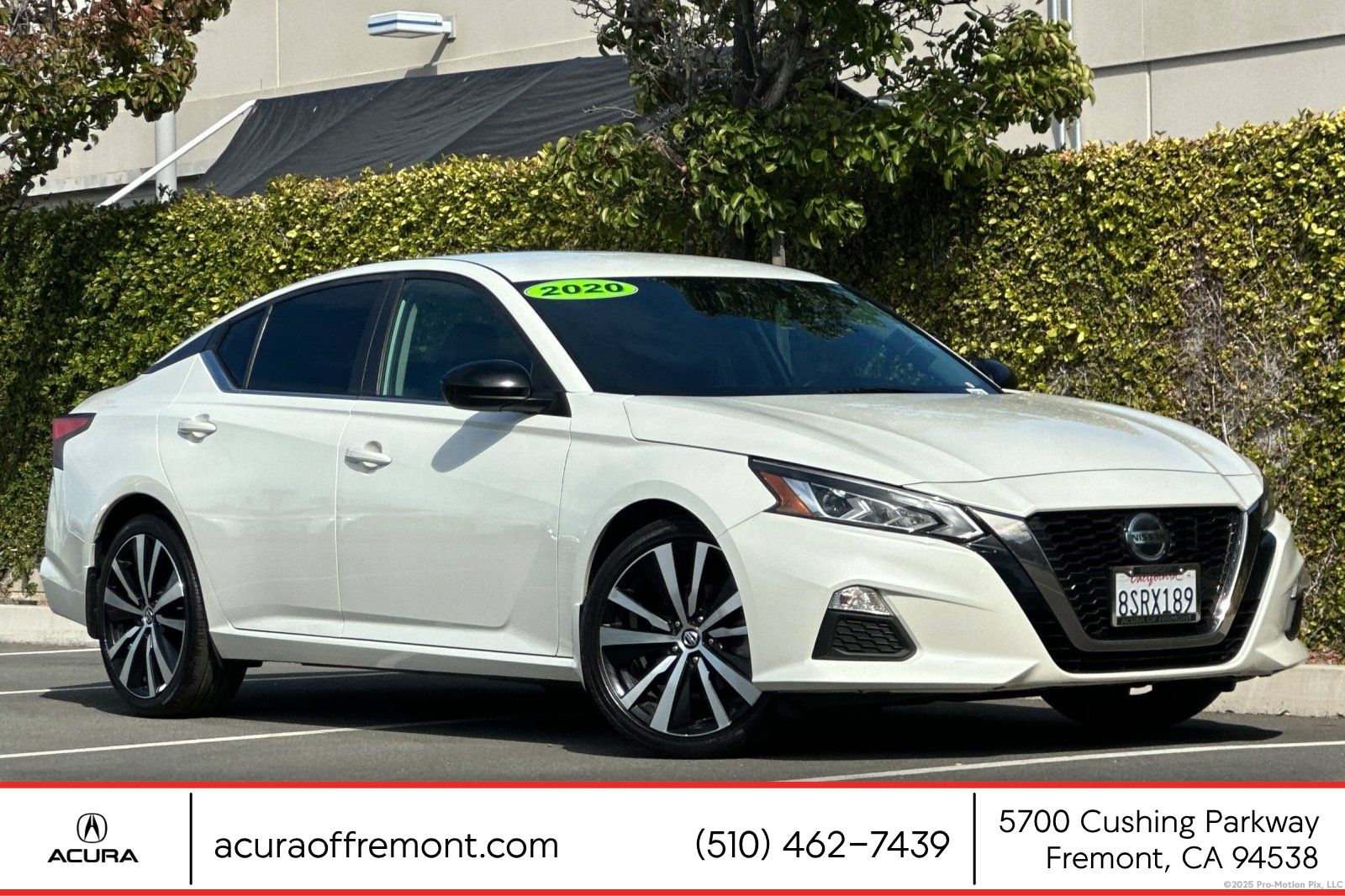 2020 Nissan Altima 2.5 SR FWD
