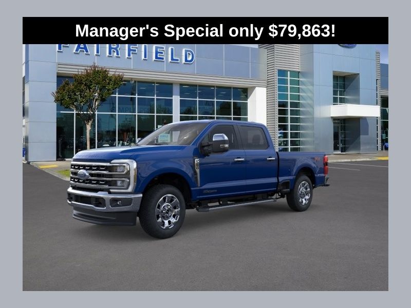 Argon Blue Metallic 2026 Ford F-250 Super Duty Pickup Truck Four-Wheel Drive Automatic
