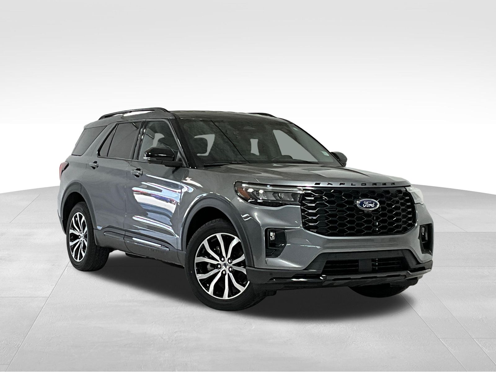 Carbonized Gray Metallic 2025 Ford Explorer SUV / Crossover All-Wheel Drive Automatic