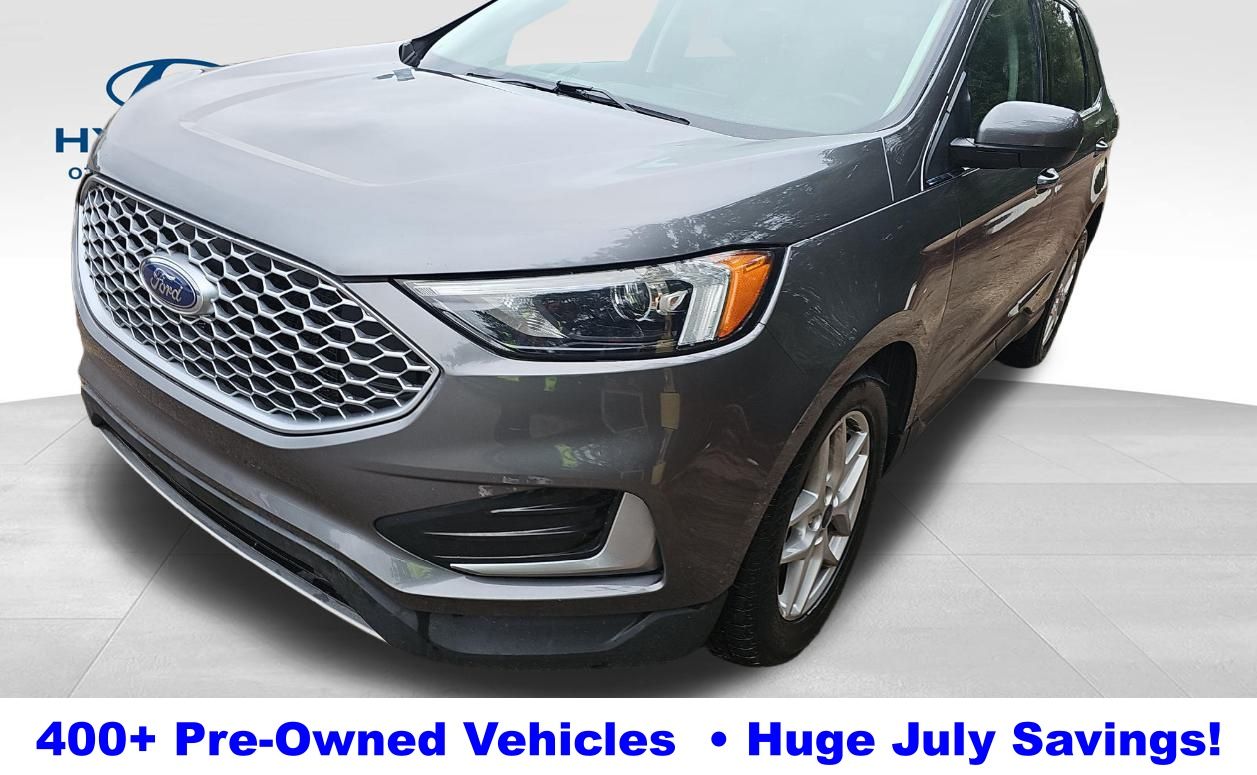 Gray Metallic 2023 Ford Edge SUV / Crossover All-Wheel Drive 8-Speed Automatic