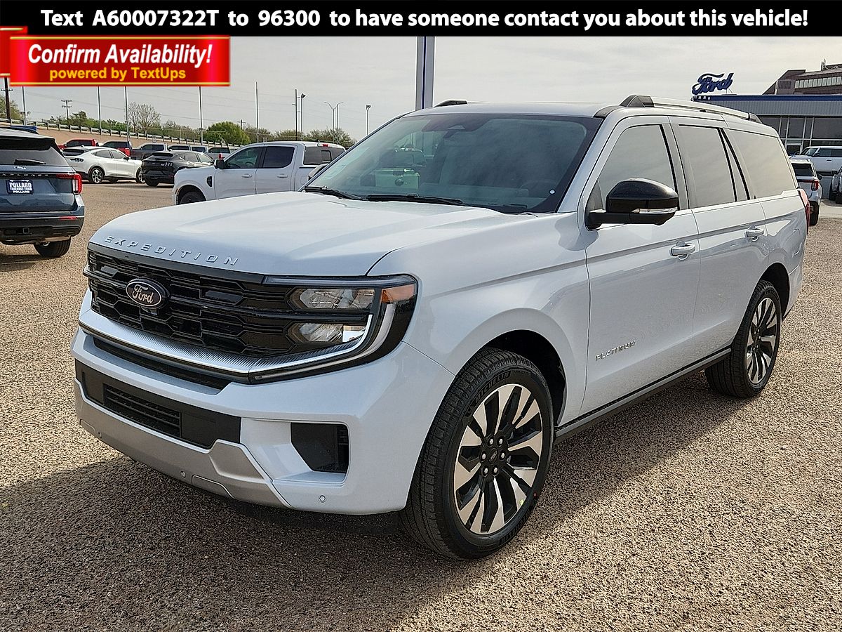 Space Silver Metallic 2026 Ford Expedition Platinum 4WD SUV / Crossover Four-Wheel Drive Automatic