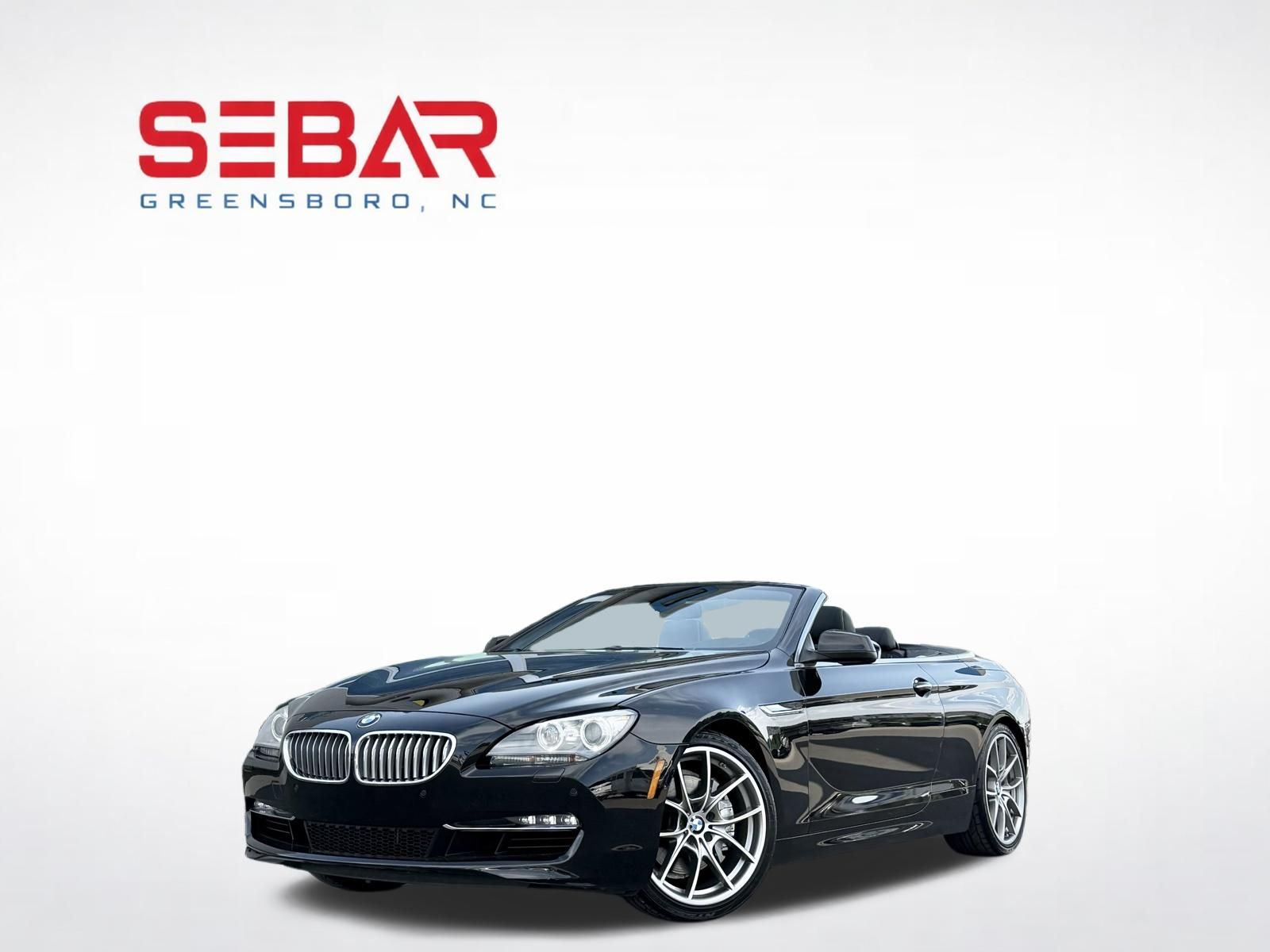 Black Sapphire Metallic 2012 BMW 6 Series Convertible Rear-Wheel Drive Automatic
