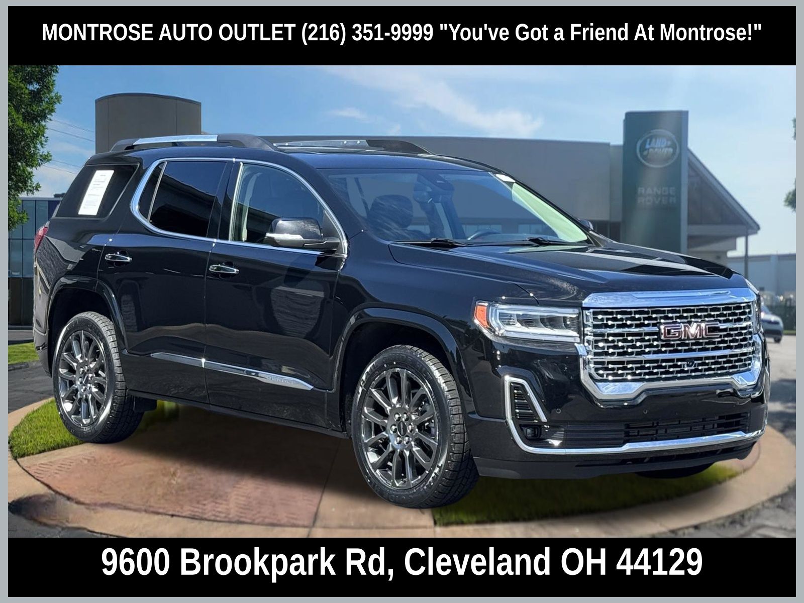 Black (Ebony Twilight Metallic) 2023 GMC Acadia SUV / Crossover Four-Wheel Drive 9-Speed Automatic