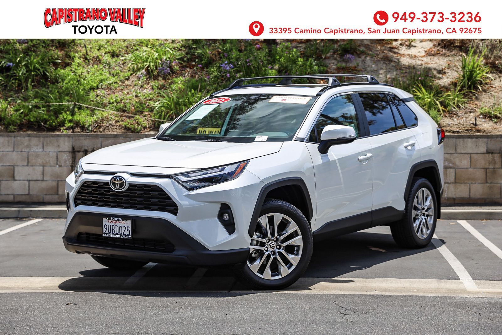 White (Wind Chill Pearl) 2025 Toyota RAV4 SUV / Crossover Front-Wheel Drive 8-Speed Automatic