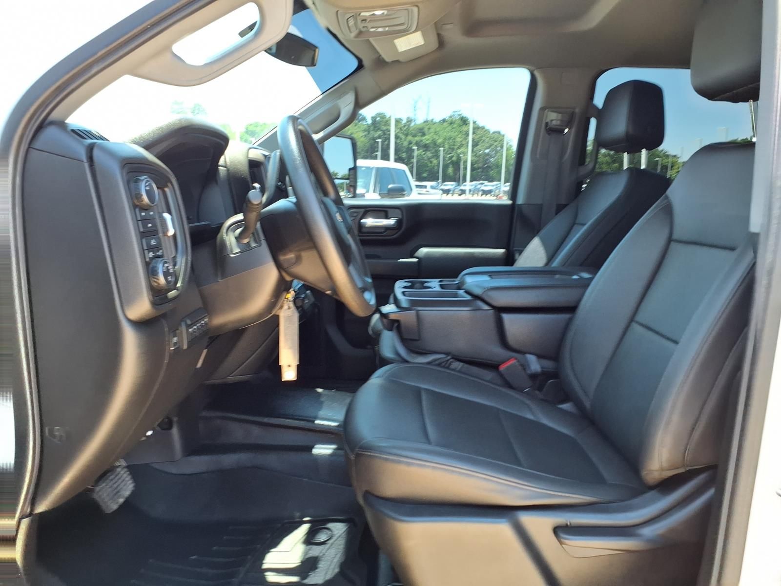 2023 Chevrolet Silverado 2500HD Work Truck White at Wharton Chevrolet GMC