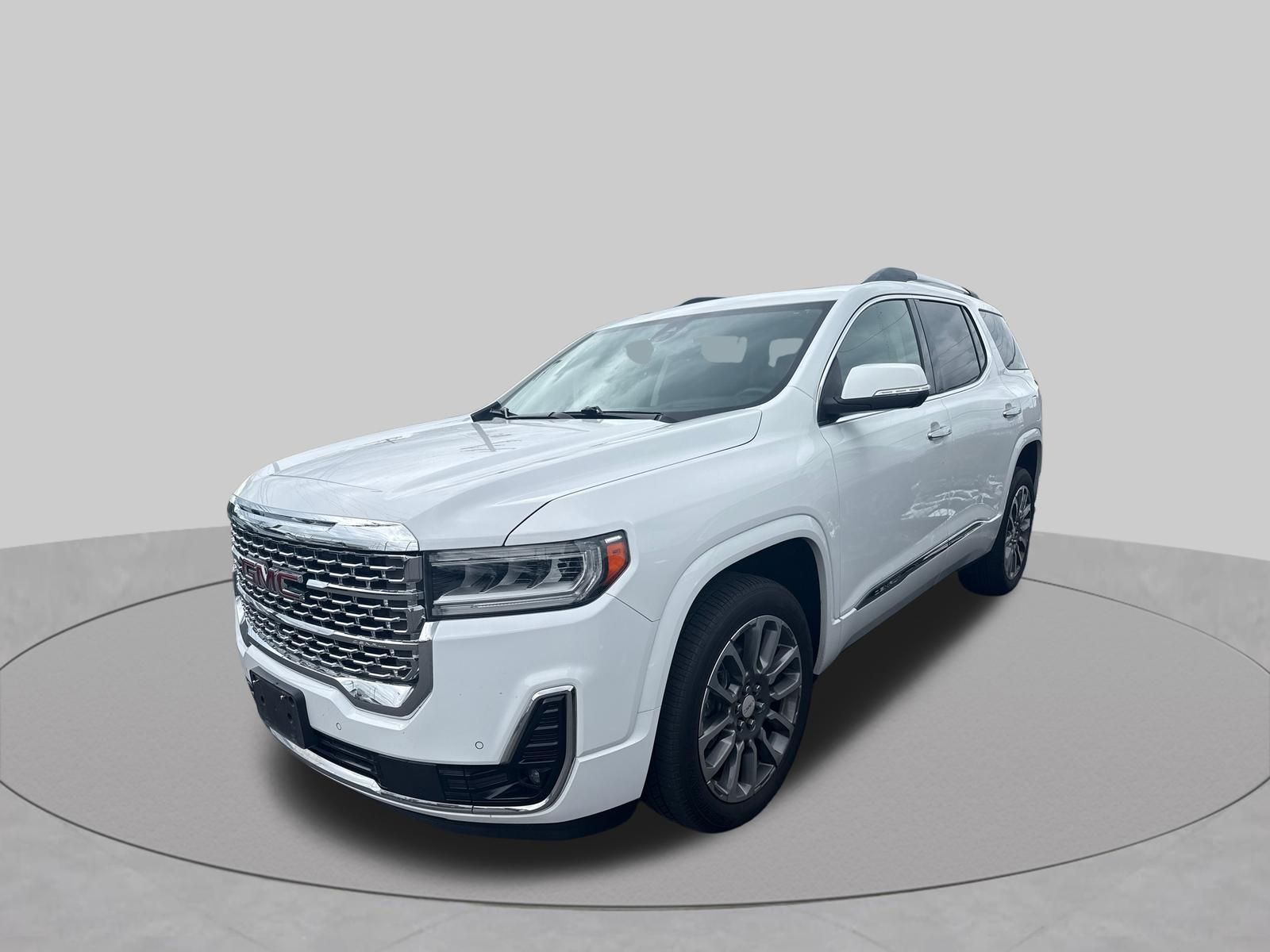 Summit White 2021 GMC Acadia SUV / Crossover Front-Wheel Drive 9-Speed Automatic