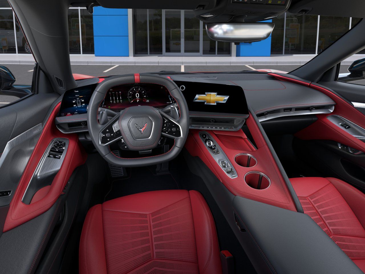 2027 Chevrolet Corvette Stingray Red at Ross Downing Chevrolet