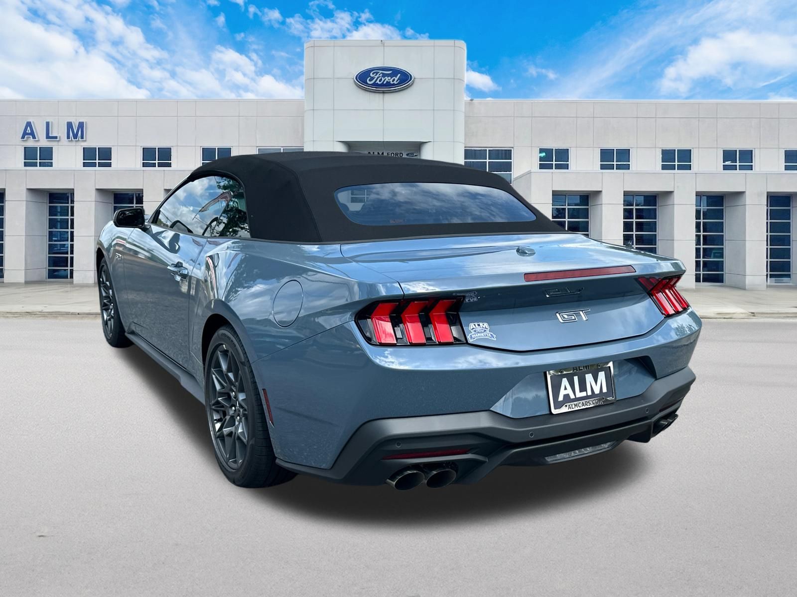 New 2026 Vapor Blue Metallic Ford GT Premium Convertible image 8