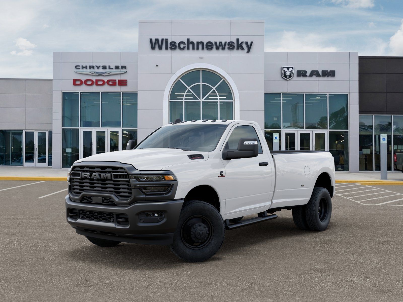 2026 Ram 3500 Tradesman White at Victoria Chrysler Dodge Jeep Ram