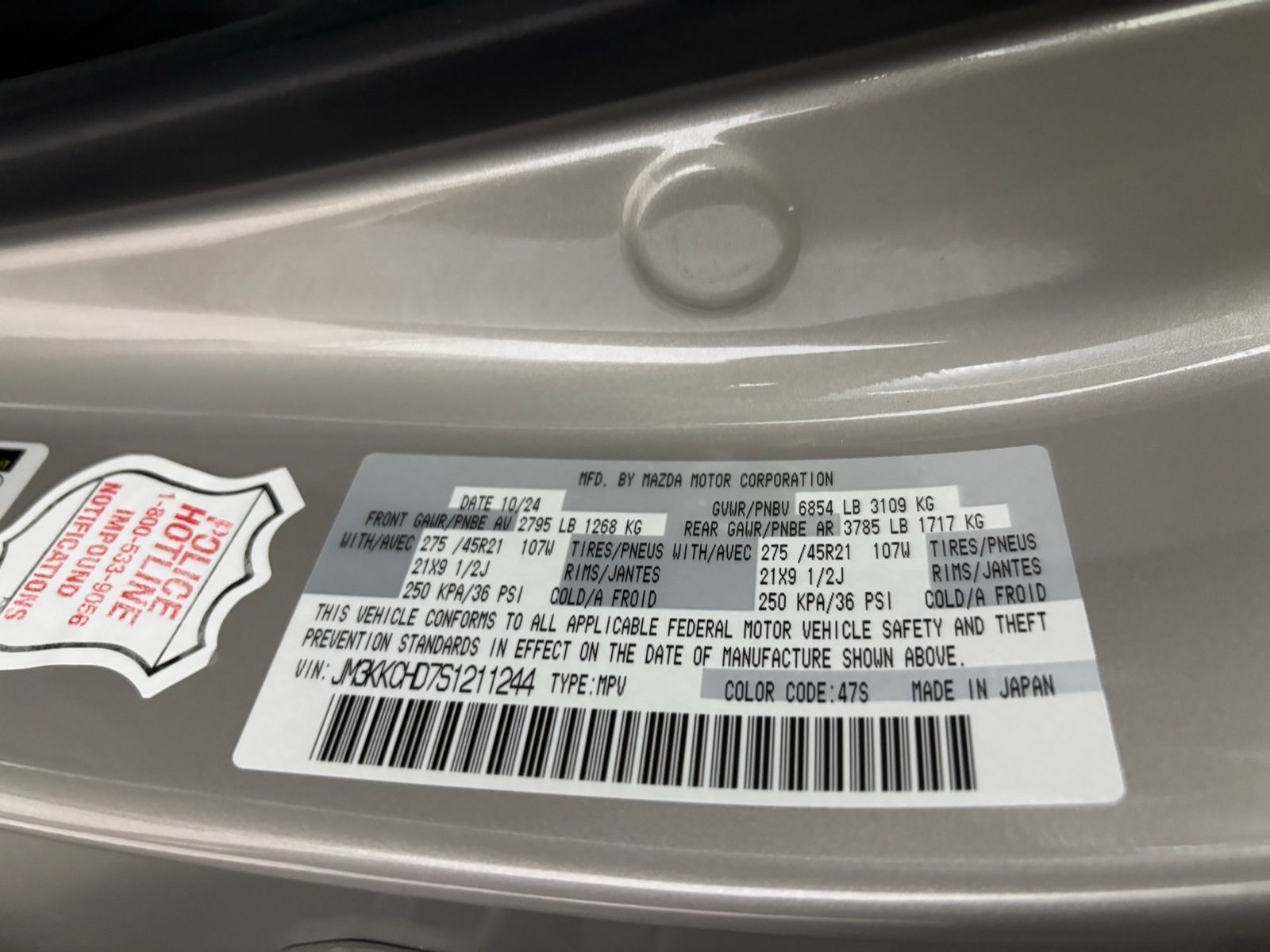 Used Car 2025 Mazda Cx-90  3.3 Turbo Premium For Sale Under $40,000 In Austin, Texas