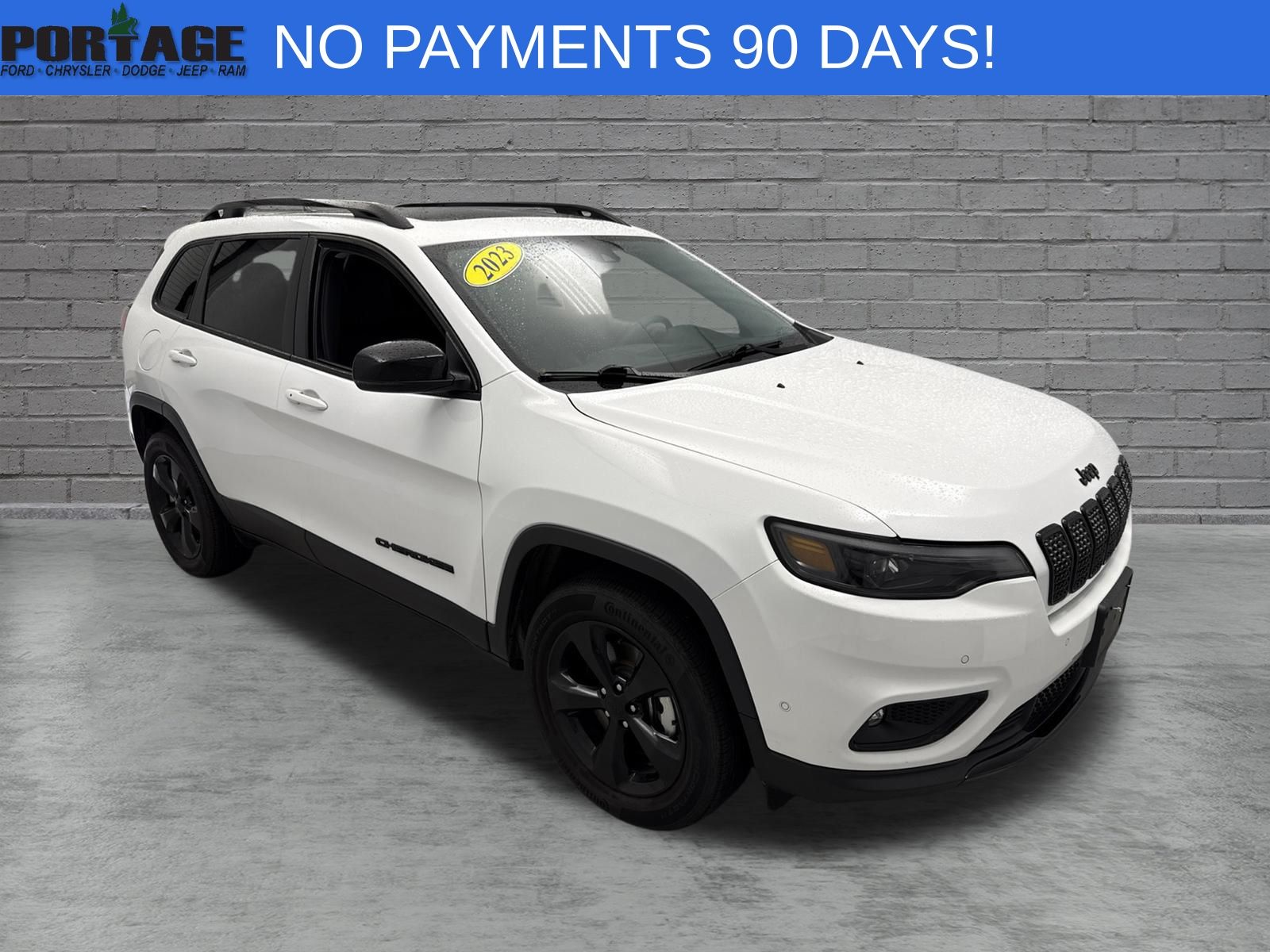 Bright White Clearcoat 2023 Jeep Cherokee SUV / Crossover 9-Speed Automatic