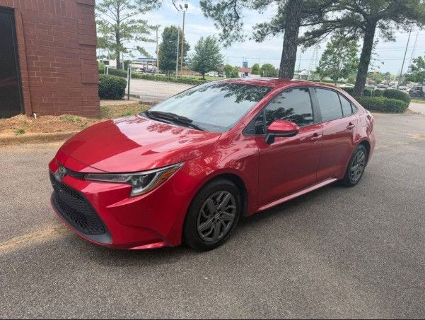 Barcelona Red Metallic 2021 Toyota Corolla Sedan Front-Wheel Drive Continuously Variable Transmission