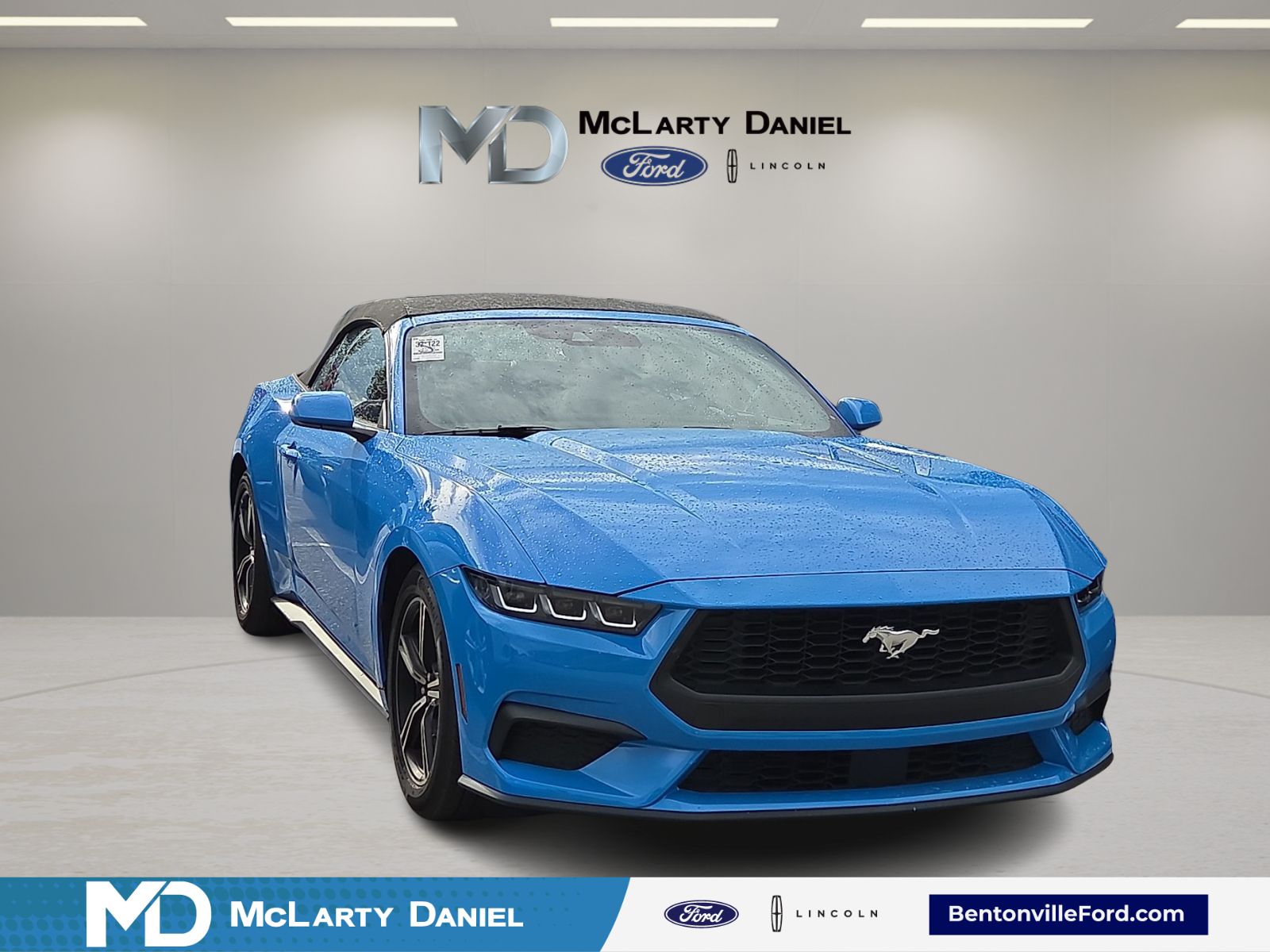 Grabber Blue Metallic 2025 Ford Mustang Convertible Rear-Wheel Drive Automatic