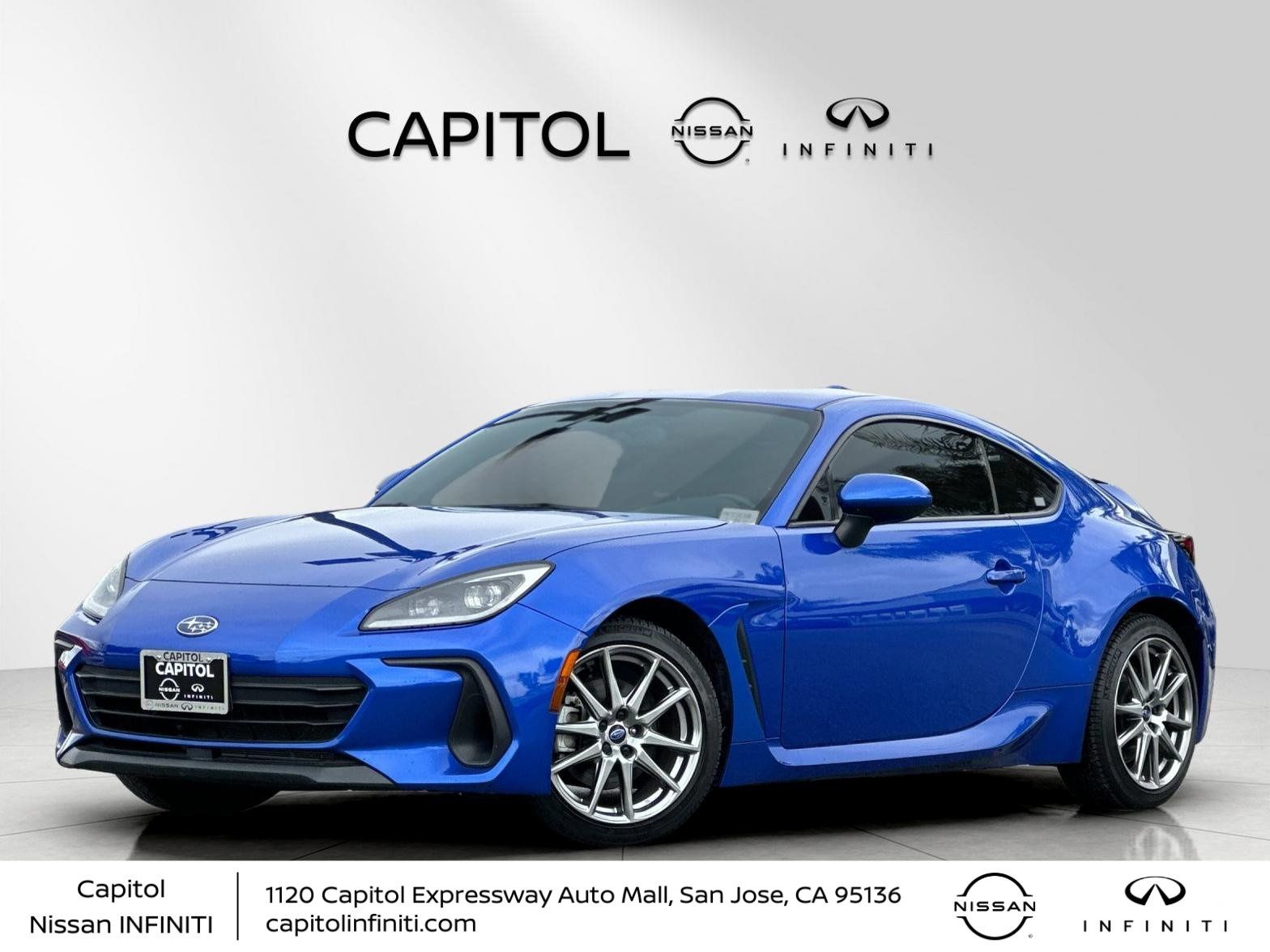 WR Blue Pearl 2023 Subaru BRZ Premium RWD Coupe Rear-Wheel Drive 6-Speed Manual